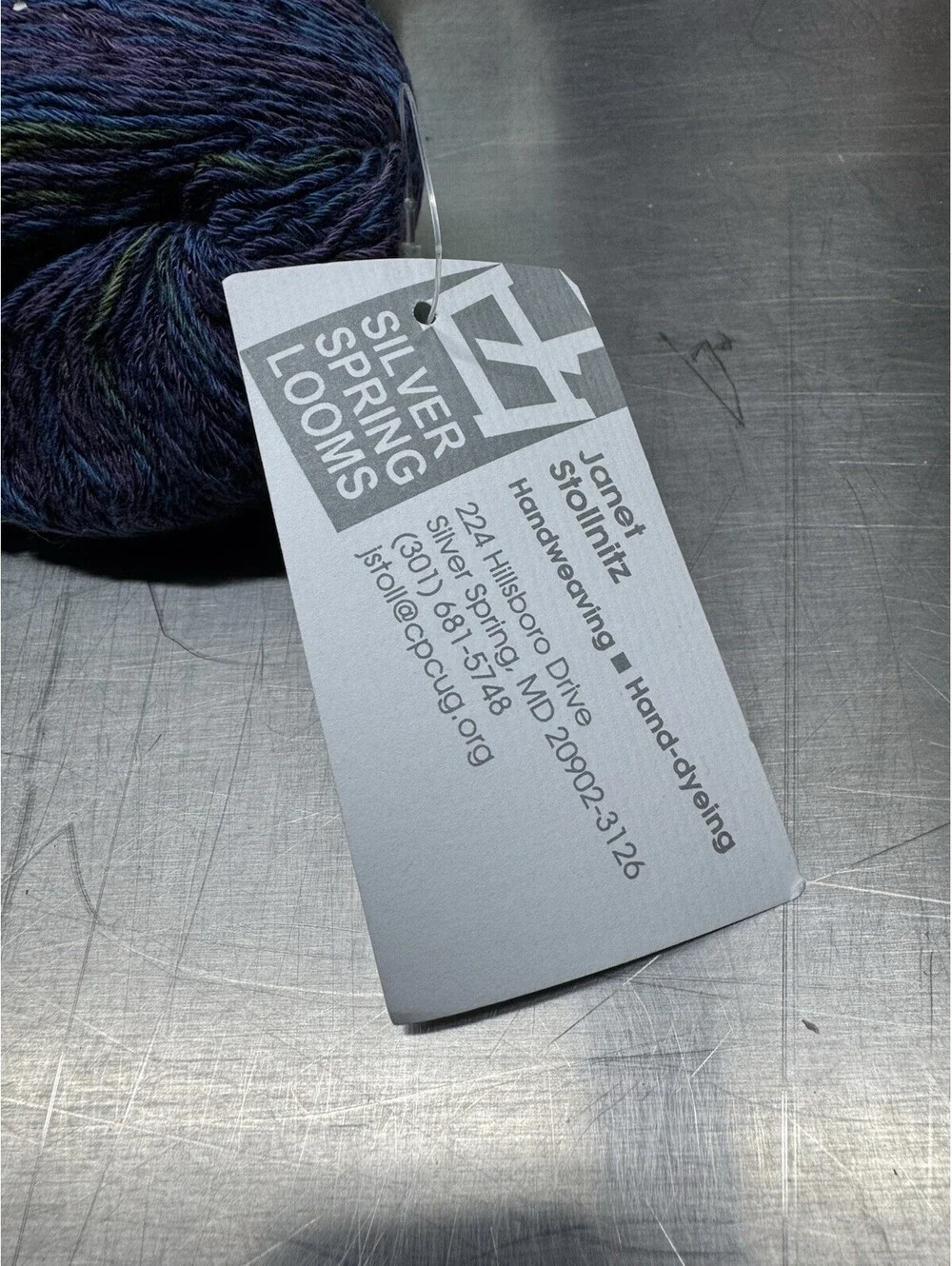 Silver Spring Looms Hand Dyed Multicolor 2 Skein Lot
